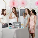 Gender Reveal Baby Shower Game Set with Welcome Sign