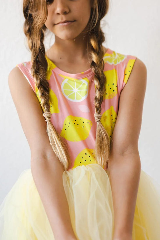 Lemon Squeezy Tank TuTu Dress