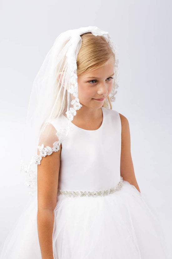 Floral Trim Veil
