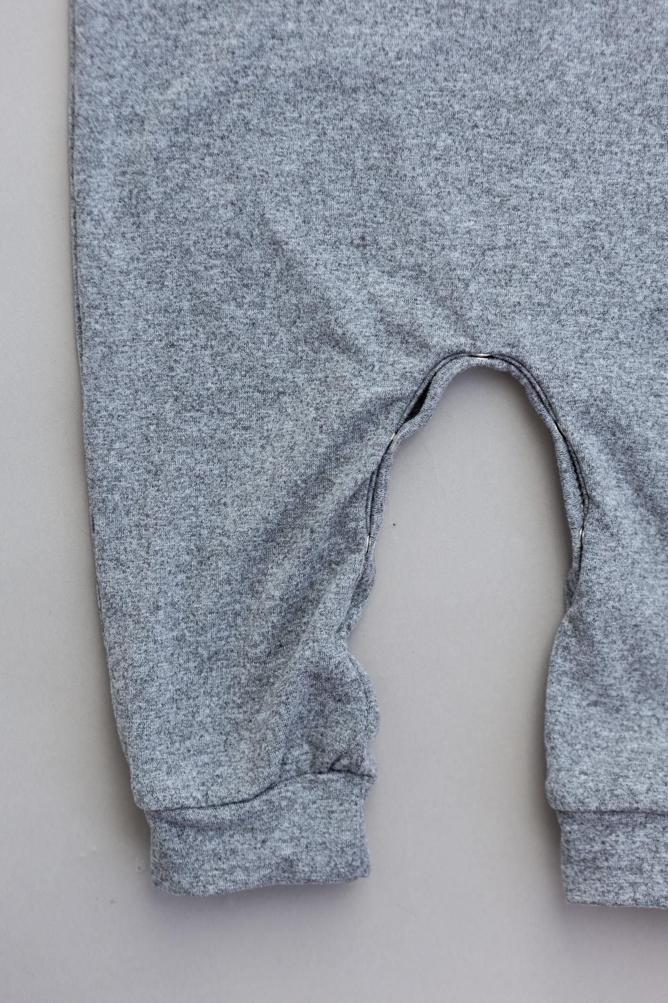 Heather Gray Tank One Piece Jogger