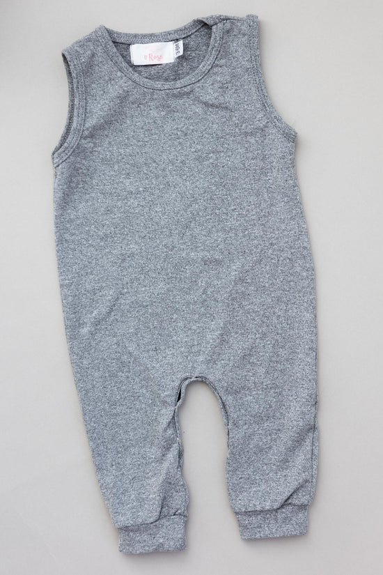 Heather Gray Tank One Piece Jogger