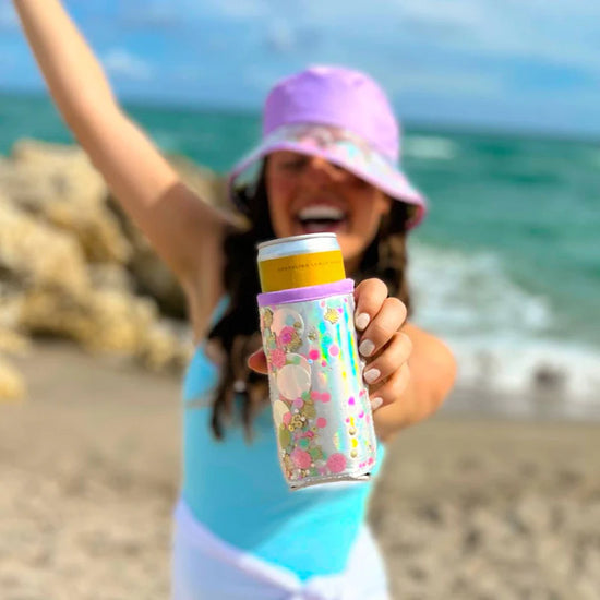 SAY CHEERS SHELL-EBRATE CONFETTI CAN COOLER
