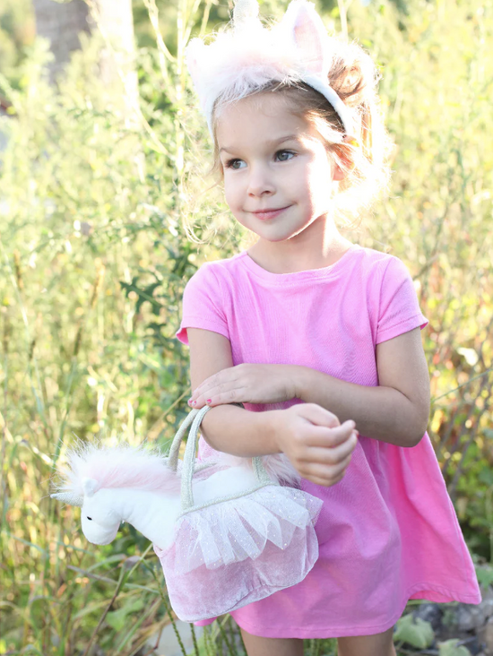 Load image into Gallery viewer, Mini Unicorn Plush Doll &amp;amp; Toy Purse
