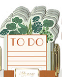 To Do Plant Notepad with Pen