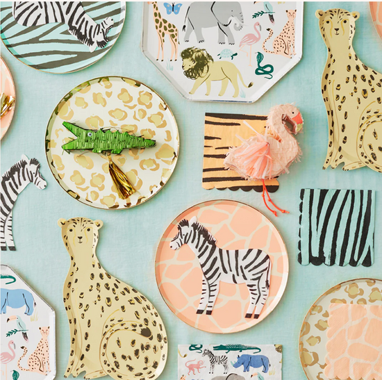 Safari Animal Print Sm Napkins