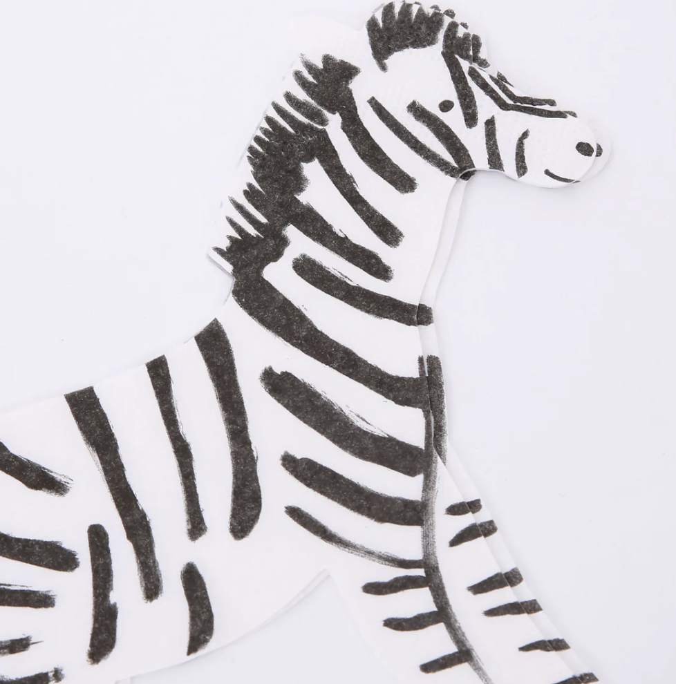 Safari Zebra Napkins