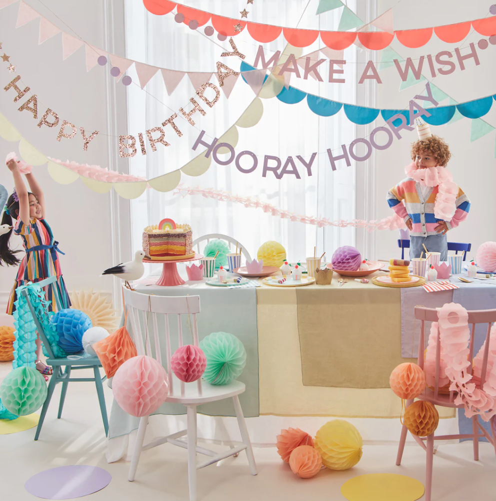 Rainbow Birthday Garland