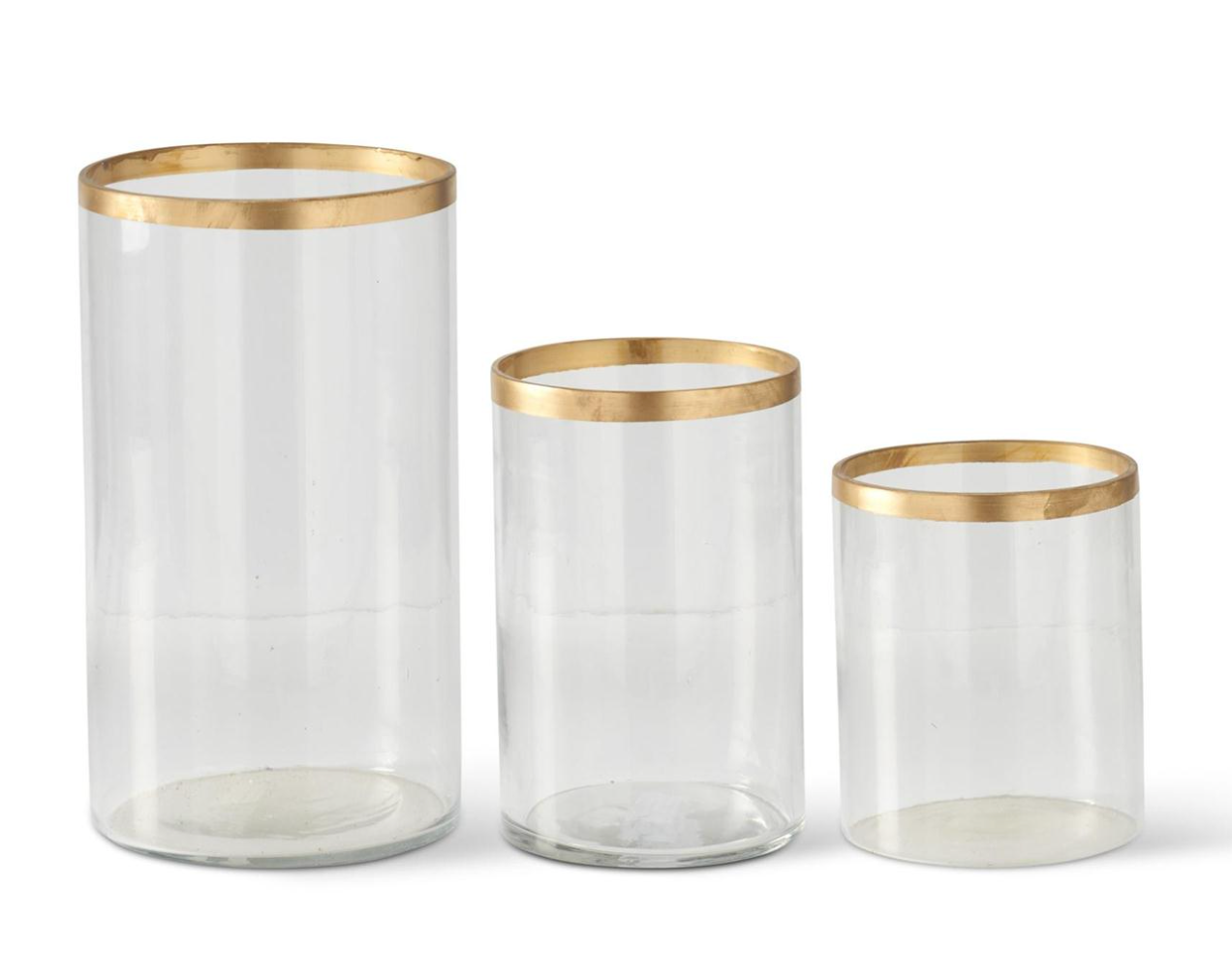 Cylindrical Rimmed Vase Vases – Madison Paul