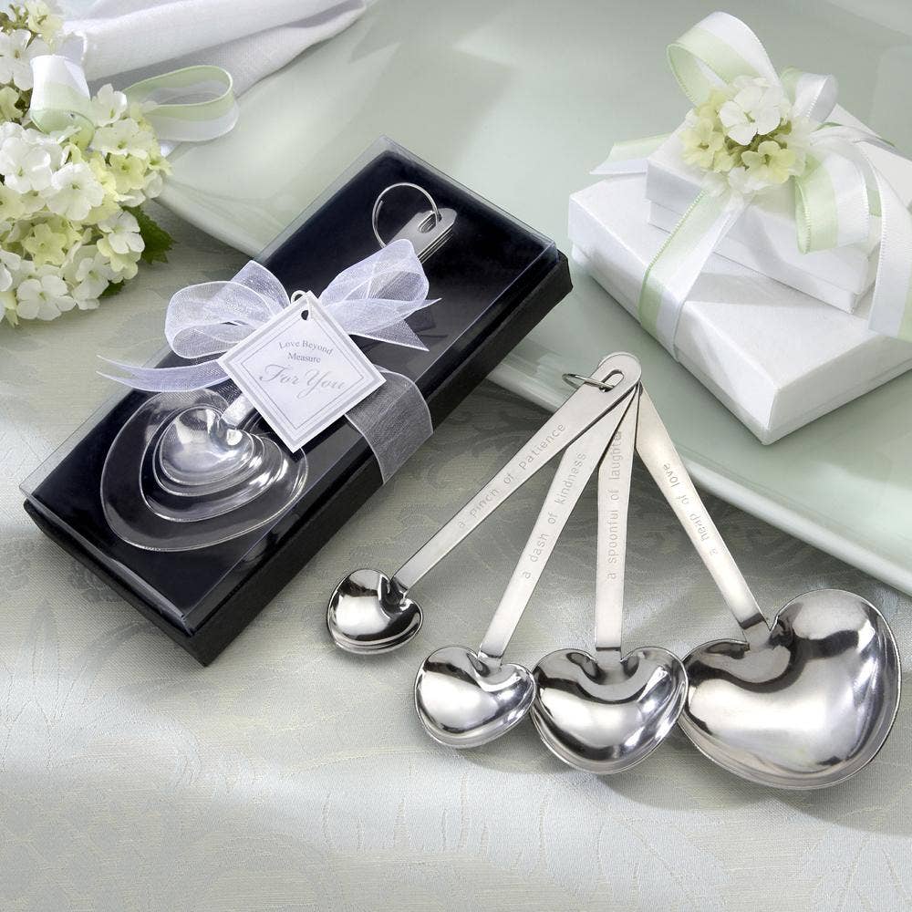 Love Beyond Measure Heart Shaped Measuring Spoons