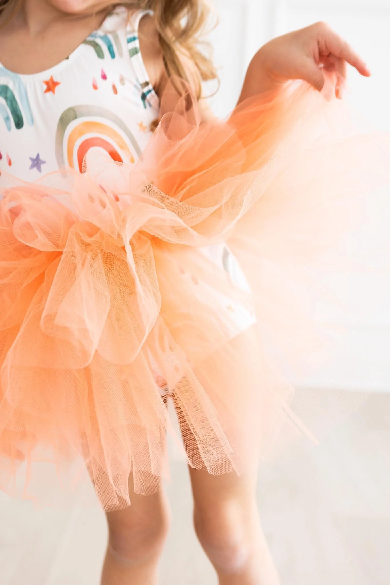 Rainbow Sherbert Tutu Leotard