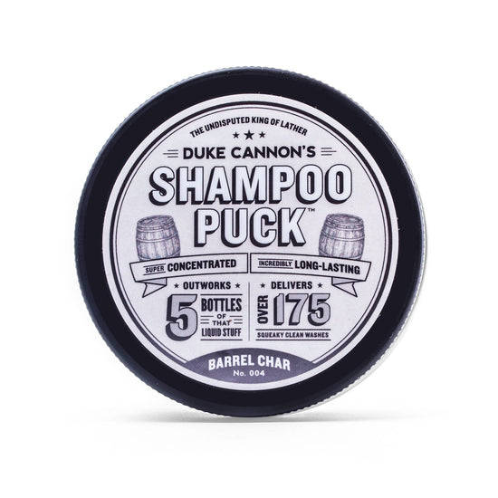 Shampoo Puck- Barrel Char