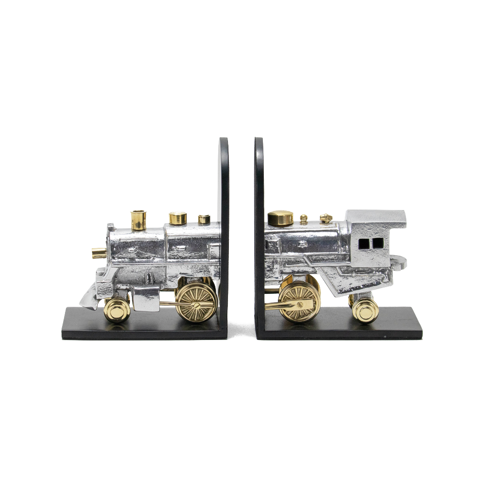 Locomotive Bookends