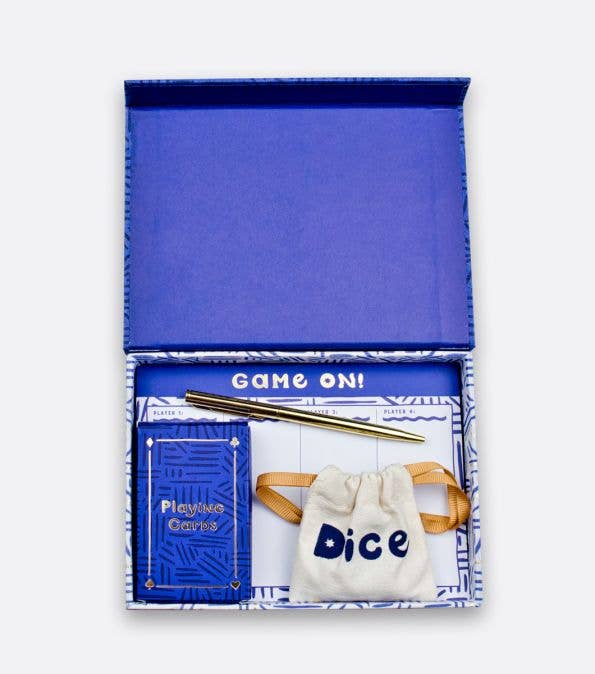 Card Deck, Dice & Score Pad Set