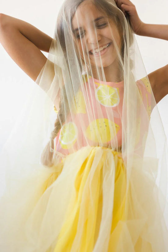 Lemon Squeezy Tank TuTu Dress