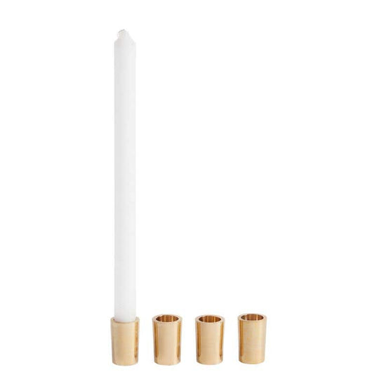Mini Gold Candlestick Holders